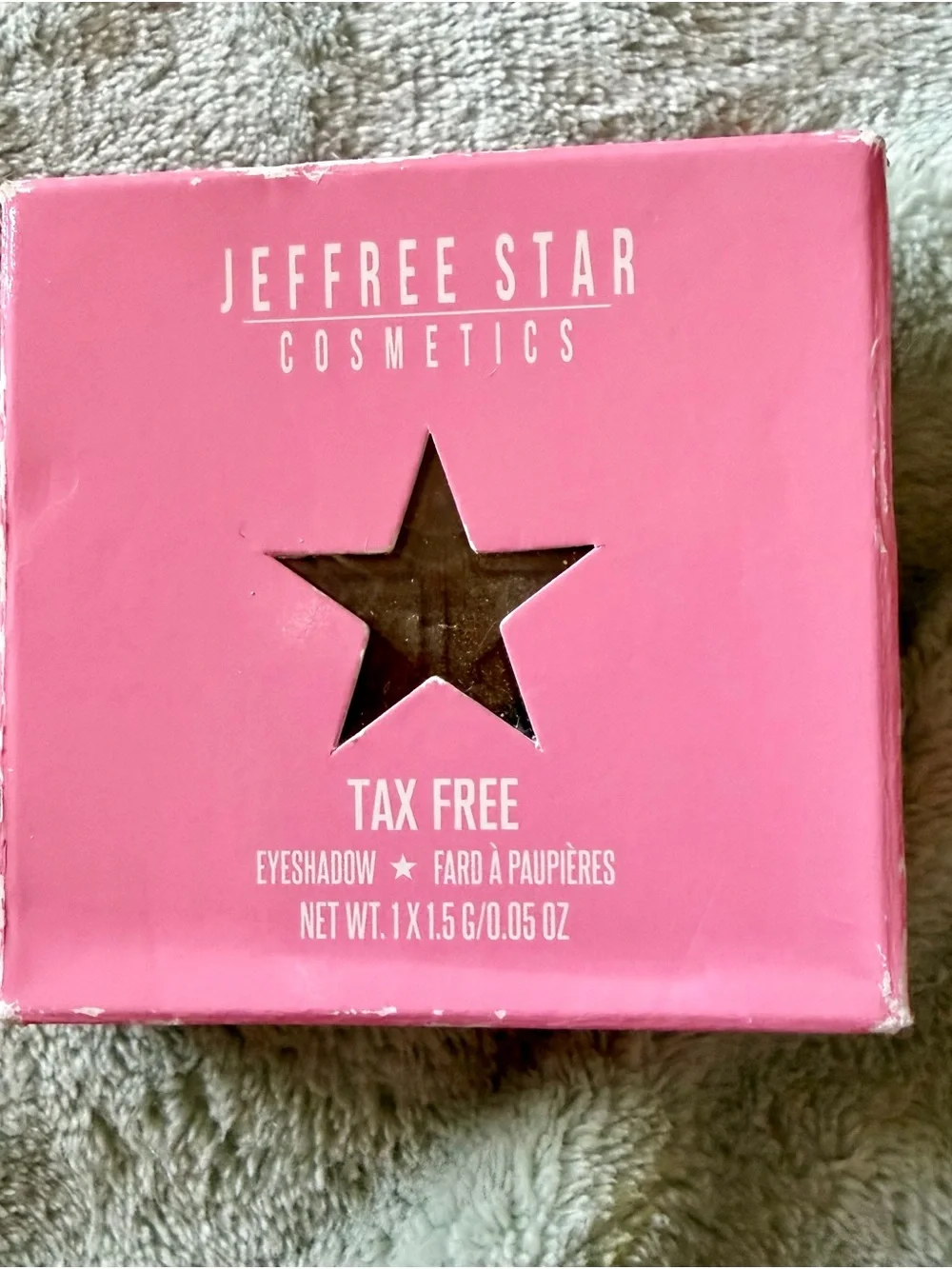 BNIB Jeffree Star Cosmetics Single Eyeshadow - Tax Free